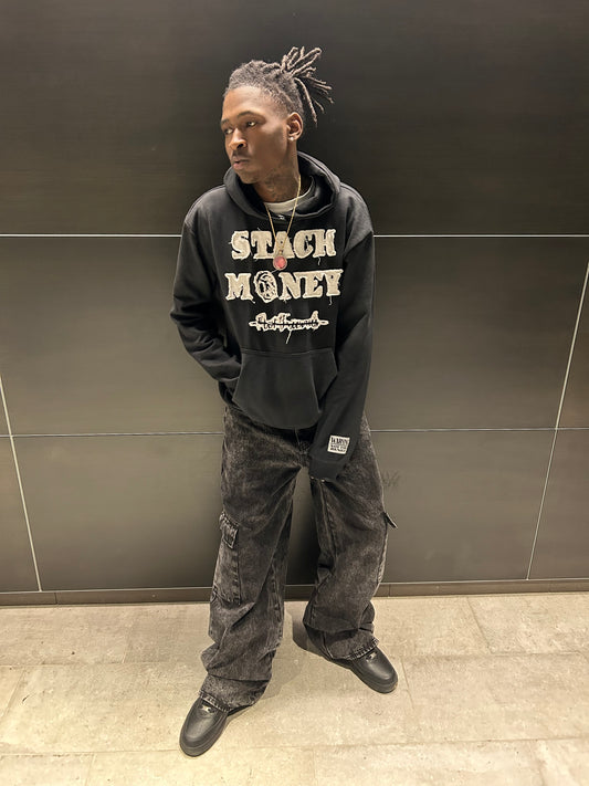 STACK MONEY,NOT FRIENDS HOODIE